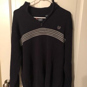 Chaps half zip sweater